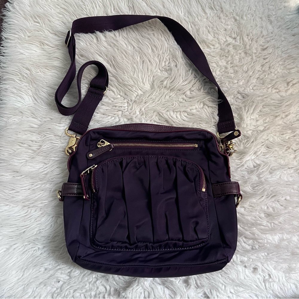 MZ Wallace lizzy Purple Crossbody